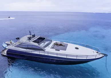Rent Pershing 54 Torre del Canónigo in Ibiza