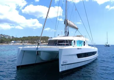 Rent Bali Catamarans Catspace Somnis in Ibiza
